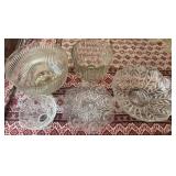 SAT236 - Assortment Of Crystal And Glass Decor