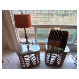 SAT271 - Bundle of Glass Night Stand 