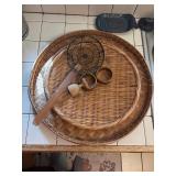 SAT285 - Bamboo Trays & Wooden Cups