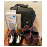 SAT319 - CTA Messenger Bag, Garment Bag, Men’s Shoes Sz. 7.5 & 10.5