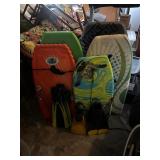 SAT323 - Bundle of Boogie Boards & Fins