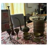 SAT353 - Metallic Decor (Cups, Stacking Dishes, Tea Pot)