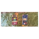 SAT364 - Three Cushion Covers And Two Blankets 