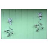 SAT382 - 2 Angels And 2 Candle Holders