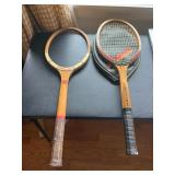 SAT400 - Two Vintage Tennis Rackets