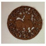 SAT403 - Carved Chinese Wooden Decor