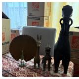 SAT412 - Four Animal Statues 
