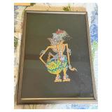SAT414 - Framed Indonesian Painting