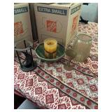 SAT511 - 4-Piece Vintage Boho & Whimsigoth Decor Lot