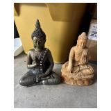 SAT521 - Set of 2 Meditating Buddha Statues