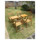 SAT532 - Complete Wooden Patio Set