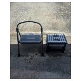 SAT534 - 2 Folding Step Stools – Cosco Steel & Lightweight Plastic