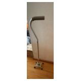 SAT537 - Adjustable Aluminum 4-Prong Cane