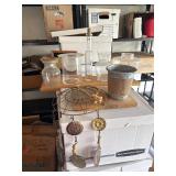 SAT538 - Glass Vases & Miscellaneous Items
