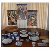 PPM006 Kabuki Posters and Japanese Dishware