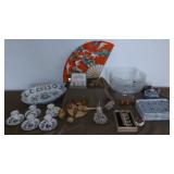 PPM051 Ceramic Dishes, Glass Bowl, Fan & More!