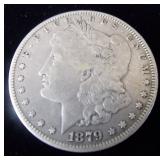 PPM135 One 1879-S Morgan Silver Dollar Coin