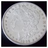 PPM141 One 1896-O Morgan Silver Dollar Coin
