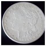 PPM143 One 1921-S Morgan Silver Dollar Coin
