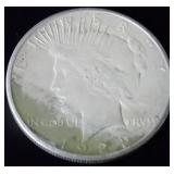 PPM144 One 1924-S Peace Silver Dollar Coin