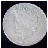 PPM145 One 1922-D Peace Silver Dollar Coin