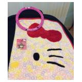JYR010 Hello Kitty Blanket, Steering Wheel Cover & More