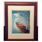 JYR012 Signed and Framed Clark Little Print - Koa Veneer