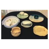 JYR017 Gorgeous Handmade Artist-Signed Ceramic Lot