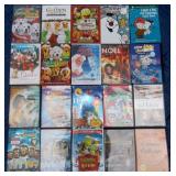 FKC003 Lot of 20 Christmas Themed DVD Movies