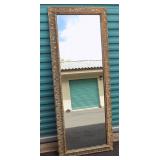 FKC008 Large Wood Framed Ornate Mirror