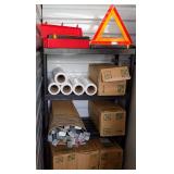 FKC012 Shelving Unit, Stretch Wrap, Safety Flare Triangles, More!