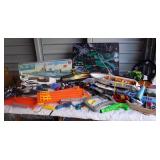 FKC048 Boy Toys, Ship Model NIB & Space Art on Canvas