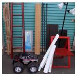 FKC077 Remote Control Truck, Floor Lamp, Bamboo Ladder & More