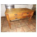 MLE001 Kitchen Wood Cutting Block Island