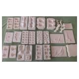 MLE040 Vintage Ceramic Molds Lot #7