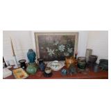 MLE060 Vintage Metal and Ceramic Pieces Lot