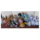 MLE066 Huge Vintage Handmade Porcelain Dolls Lot