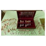 MLE076 Sterling Silver Flatware Set in Wood Box