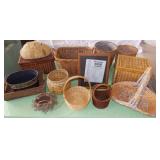 MLE097 Assorted Baskets and Koa Veneer Frame