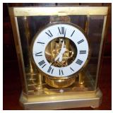 MLE109 Gorgeous Vintage Jaeger-LeCoultre Atmos Brass Clock