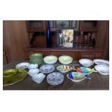 MLE110 Ceramic Dishes, Glass Hurricane Candle Holders and more!