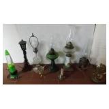 MLE123 Vintage Gas Lamps, a Pipe, a Clock and more!