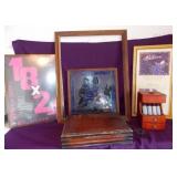 MLE131 Koa Frame, Stained Glass Hanging, Coin Sorter & More