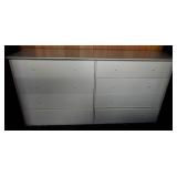 MLE163 Wood Laminate Eight-Drawer Dresser