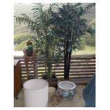 MLE183  Ceramic Planters & Indoor Artificial Plants