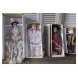 MLE188 Seymour Mann Connoisseur Porcelain Dolls Lot