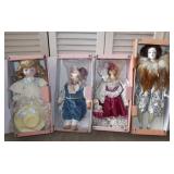 MLE193 Kingstate The Doll Crafter Porcelain Dolls Lot #1