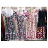 MLE208 Four Gorgeous Princess Kaiulani Muumuu