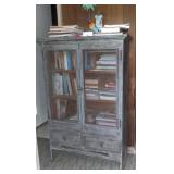 MLE223 Vintage Screen Door Pie Chest, Books & Hawaiian Books & More