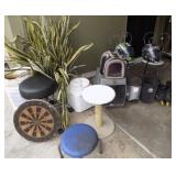 MLE236  Portable Dog Kennel, Helmets, Stools, Café Chairs & More